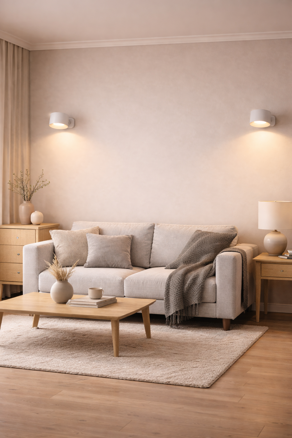 Ariva Vägglampa – Trådlös LED med Justerbart Ljus