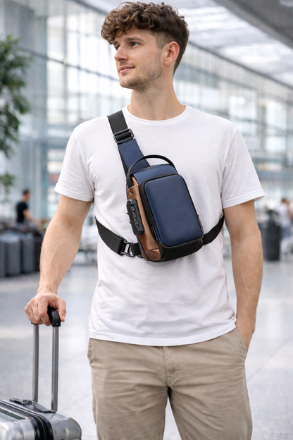 Ariva Sling Bag Oxford – Säker & Stilren för Vardagen