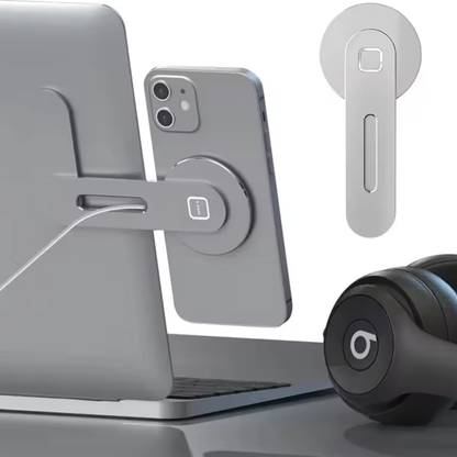 Magnetisk Mobilhållare för Laptop – Ultratunn & 180° Justerbar