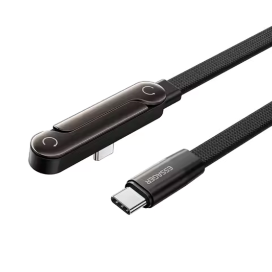 USB-C ProFlex™ – Vinklad Snabbladdningskabel 240W