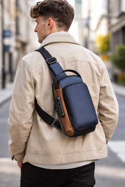 Ariva Sling Bag Oxford – Säker & Stilren för Vardagen