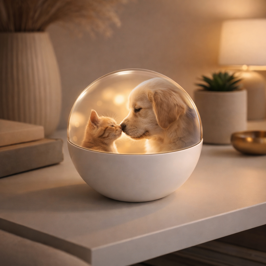 Ariva Crystal Ball Memory – Personlig 3D Video & Musik