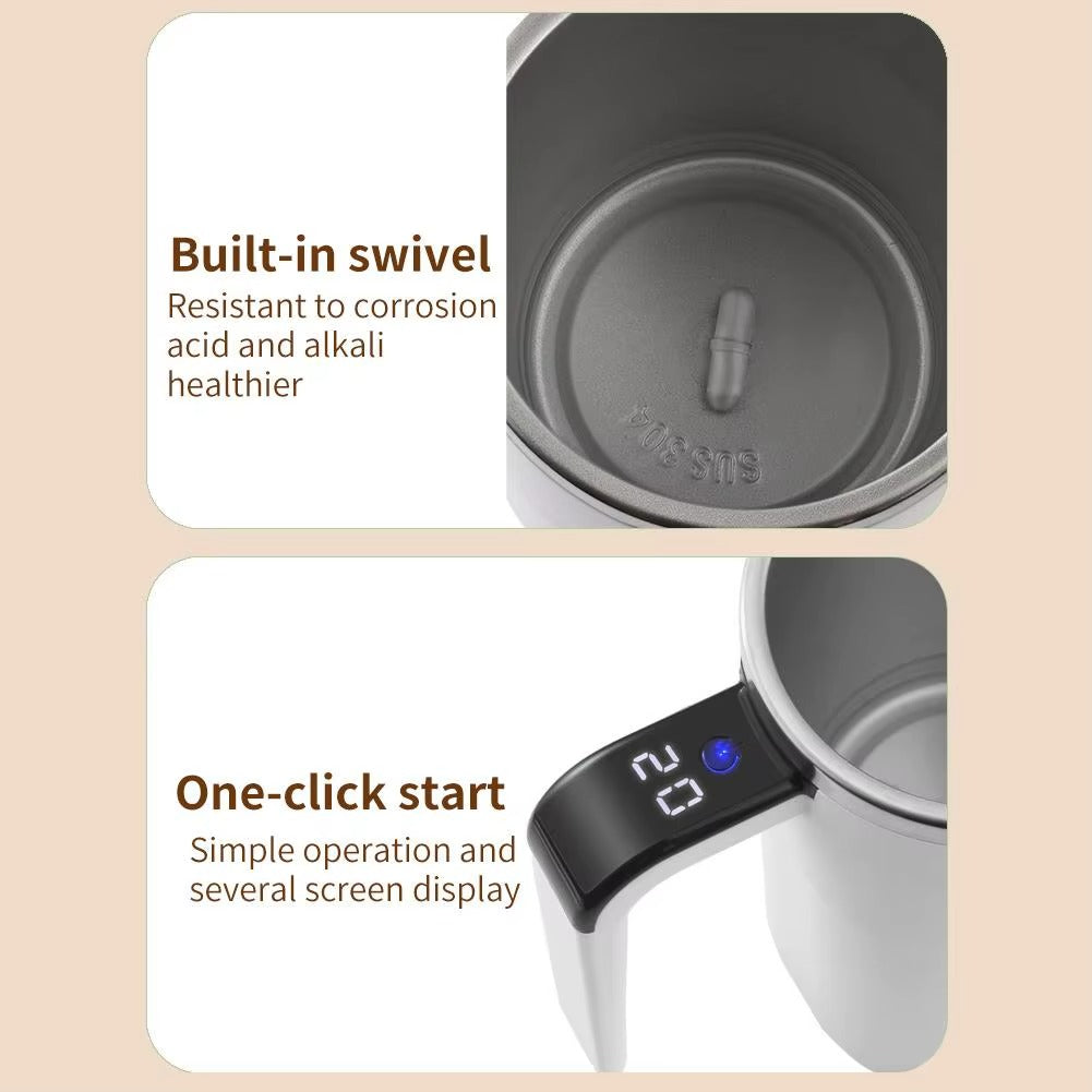 Självrörande Kaffemugg – Automatisk Mixer (380 ml)